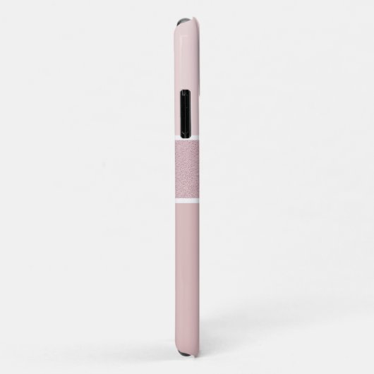 Zacht Roze Minimal Meisje Case-Mate iPhone Case (Achterkant/rechts)