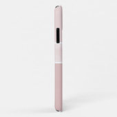 Zacht Roze Minimal Meisje Case-Mate iPhone Case (Achterkant/rechts)