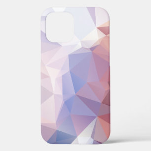 Zacht roze Paarse Abstracte piramide Patroon Case-Mate iPhone Case