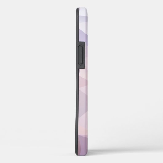 Zacht roze Paarse Abstracte piramide Patroon Case-Mate iPhone Case (Achterkant / Rechts)