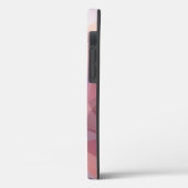 Zacht roze Paarse Abstracte piramide Patroon Case-Mate iPhone Case (Achterkant / Links)