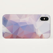 Zacht roze Paarse Abstracte piramide Patroon Case-Mate iPhone Case (Achterkant (horizontaal))