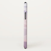 Zacht roze Paarse Abstracte piramide Patroon Case-Mate iPhone Case (Achterkant / rechts)