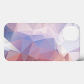 Zacht roze Paarse Abstracte piramide-patroonontwer Case-Mate iPhone Case (Achterkant (horizontaal))