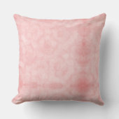 Zacht roze pastelpatroon kussen (Voorkant)