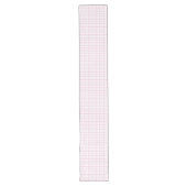 Zacht Roze Plaid Tafelloper Classic Check Style (Voorkant)