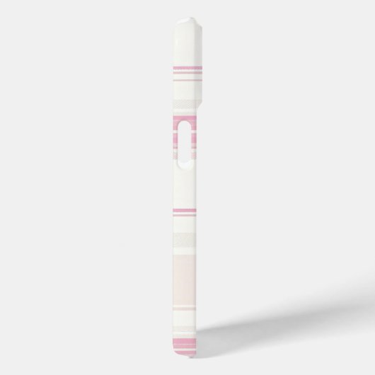 Zacht Roze Plaid Telefoonhoes Case-Mate iPhone Case (Achterkant / Rechts)