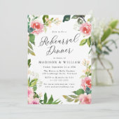 Zacht roze pleisterrepetitie kaart (Staand voorkant)