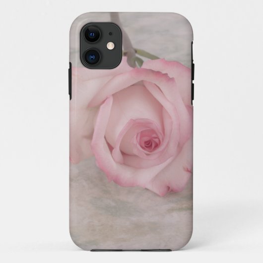 Zacht roze roze ventilator Case-Mate iPhone case (Achterkant)