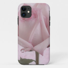 Zacht roze roze ventilator iPhone 11 hoesje