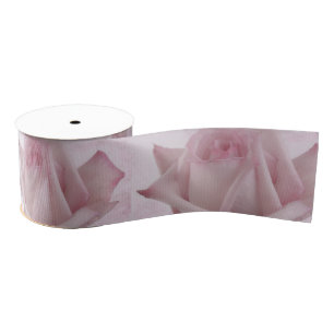 Zacht roze roze ventilator grosgrain lint