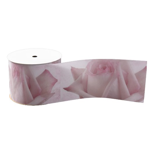 Zacht roze roze ventilator grosgrain lint (Spoel)