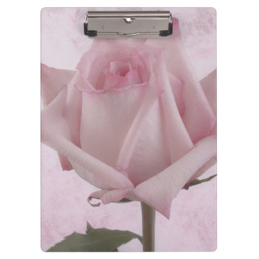 Zacht roze roze ventilator klembord (Voorkant)