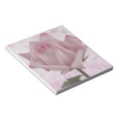 Zacht roze roze ventilator notitieblok (Schuin)