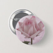 Zacht roze roze ventilator ronde button 5,7 cm (Voorkant /achterkant)