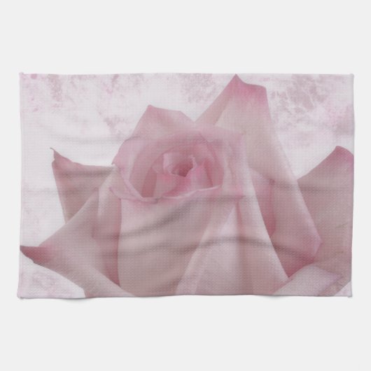 Zacht roze roze ventilator theedoek (Horizontaal)