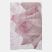 Zacht roze roze ventilator theedoek (Verticaal)
