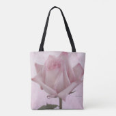 Zacht roze roze ventilator tote bag (Achterkant)