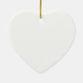 Zacht roze rozen en babyluiers keramisch ornament (Achterkant)