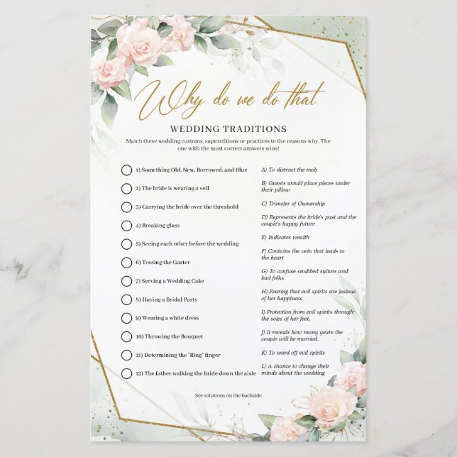 Zacht roze rozen groen goud Waarom doen we dat? (Voorkant)