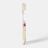 Zacht roze telefoonhoesje iPhone hoesje (Linkerkant)