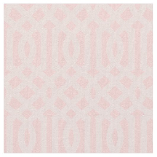 Zacht Roze Trellis Stof (Close Up)