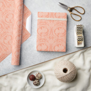 Zacht Roze Tulp Romance Wrapping Papier