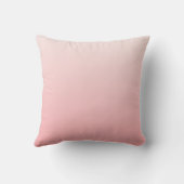 Zacht roze verloop kussen (Achterkant)
