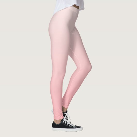 Zacht roze verloop leggings (Rechts)