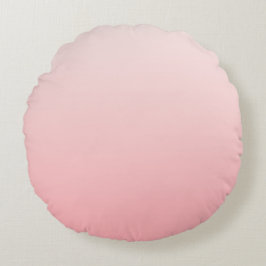 Zacht roze verloop rond kussen