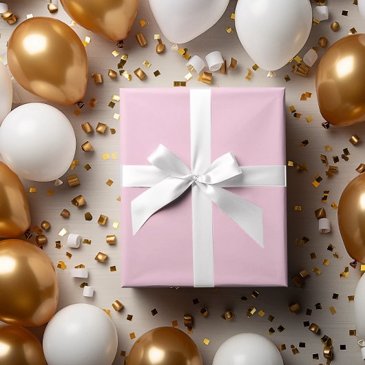 Zacht Roze Verpakkend Document Broodje Cadeaupapier