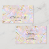 zacht roze Visitekaartje (Voorkant / Achterkant)