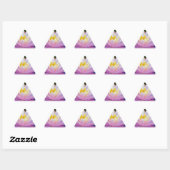 Zacht roze waterlily sticker (Vel)