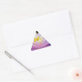 Zacht roze waterlily sticker (Envelop)