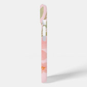 Zacht Roze waterverf bloemmotief Illustratie Case-Mate iPhone Case (Achterkant / Links)
