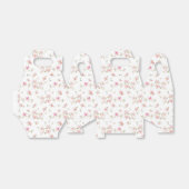 Zacht roze Waterverf ventilatorpatroon Bedankdoosjes (Uitgevouwen)