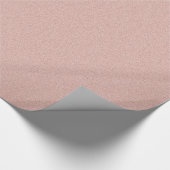 Zacht roze zand cadeaupapier (Hoek)