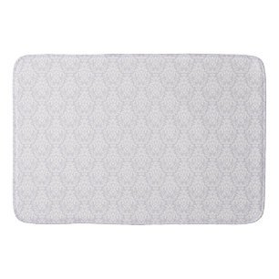 Zacht rozen beige damast ontwerp badmat
