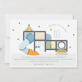 Zacht Speelcentrum Indoor Jungle Gym Kinderverjaar Bedankkaart