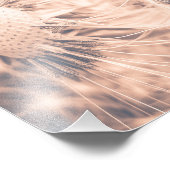 Zacht sproeier Roze andelion Blowball 2 Foto Afdruk (Hoek)