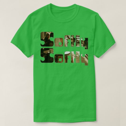 zacht t-shirt (Design voorkant)