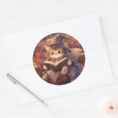 Zacht Toverkitten Leest Sticker (Envelop)