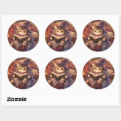 Zacht Toverkitten Leest Sticker (Vel)