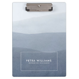 Zacht Tranquil grijs Abstract landschap Klembord