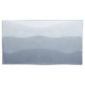 Zacht Tranquil grijs Abstract landschap Kussensloop (Voorkant)