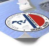 Zacht van de zomer - Grote Haven, Michigan Poster (Hoek)