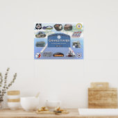 Zacht van de zomer - Grote Haven, Michigan Poster (Keuken)