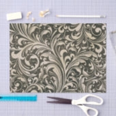 Zacht verstoord  bloeipatroon tissuepapier (Craft)