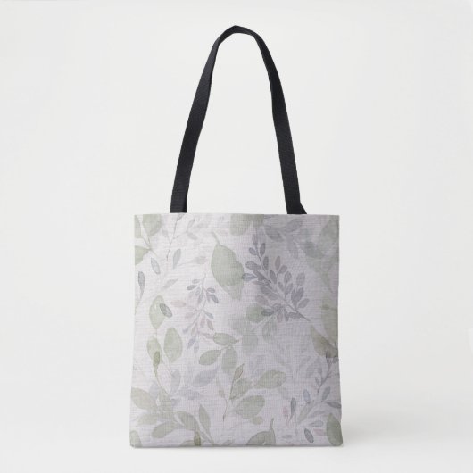 ZACHT WATERVERFBLAD TOTE BAG (Voorkant)