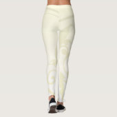 Zacht wervelpatroon leggings (Achterkant)